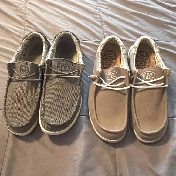 Hey Dude Men’s 12 Wally Break Stitch & Kite Hey Dude Mens Wally Kite Lace-Up Loafers - Musk -12  main image 3
